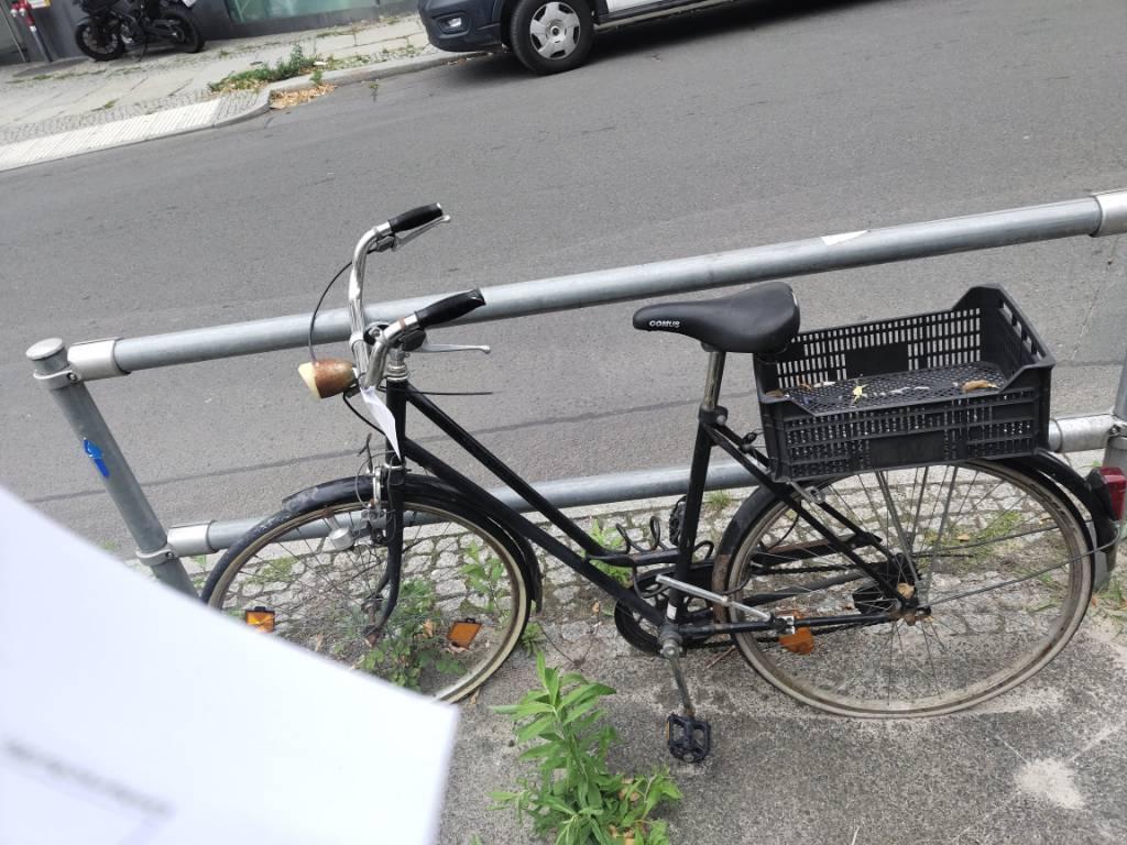 Foto zur Meldung: Abfall - Schrottfahrräder liste