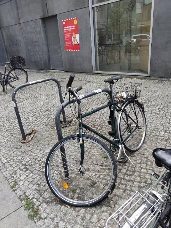 Foto zur Meldung: Abfall - Schrottfahrräder liste