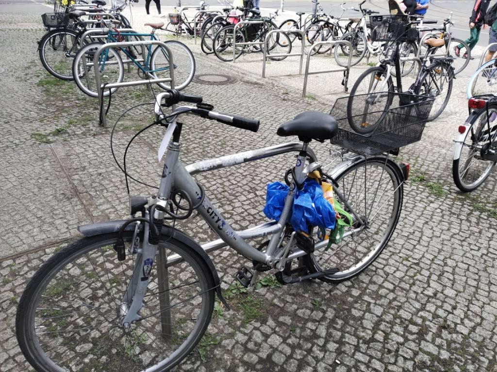 Foto zur Meldung: Abfall - Schrottfahrräder liste