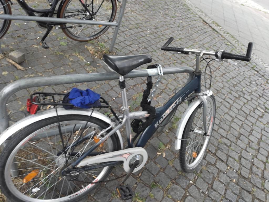 Foto zur Meldung: Abfall - Schrottfahrräder liste