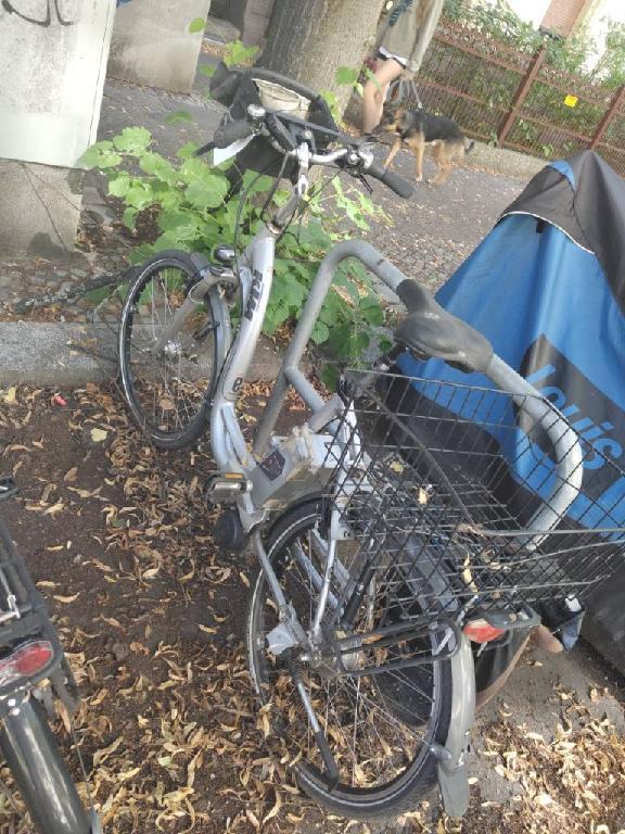 Foto zur Meldung: Abfall - Schrottfahrräder liste