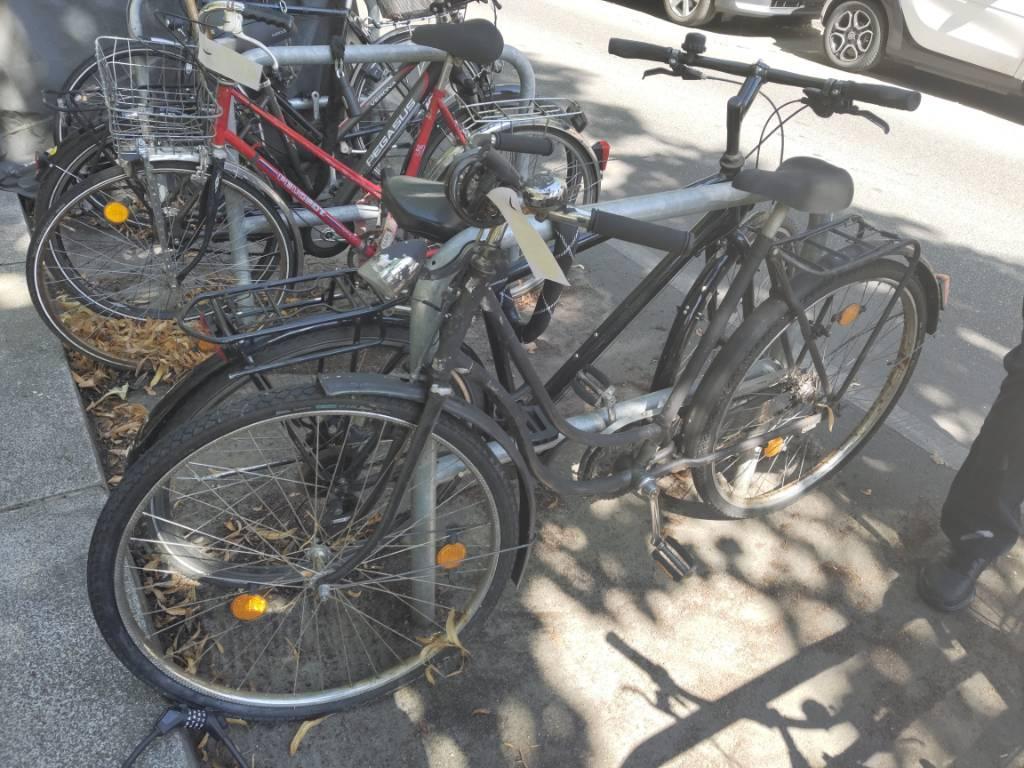 Foto zur Meldung: Abfall - Schrottfahrräder liste