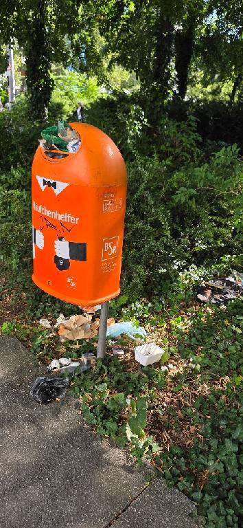 Foto zur Meldung: Abfall - Papierkörbe