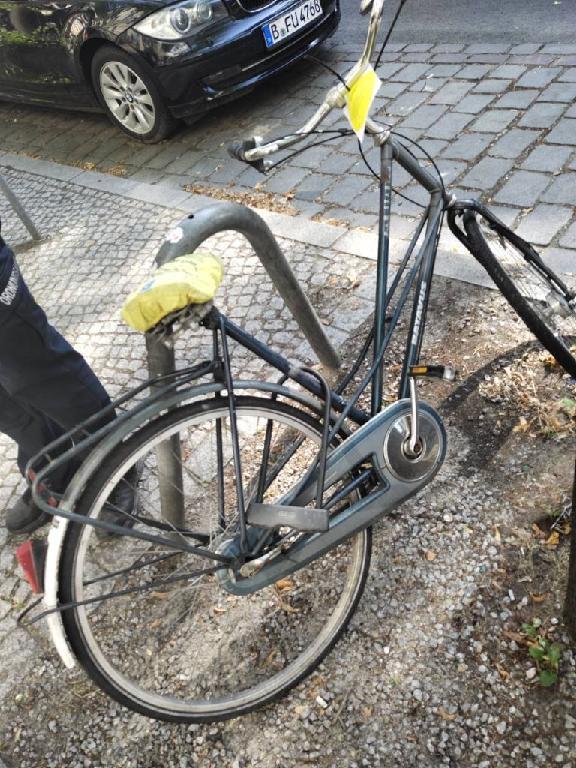 Foto zur Meldung: Abfall - Schrottfahrräder liste