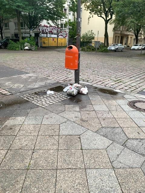 Foto zur Meldung: Abfall - Müllablagerung