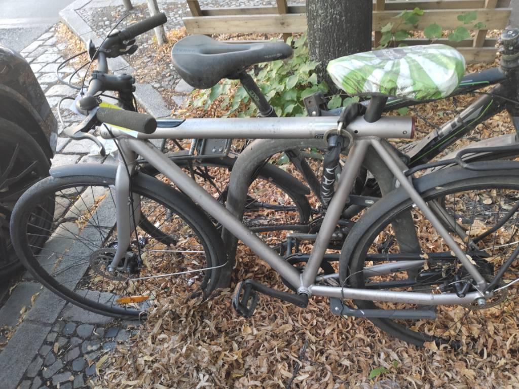Foto zur Meldung: Abfall - Schrottfahrräder liste