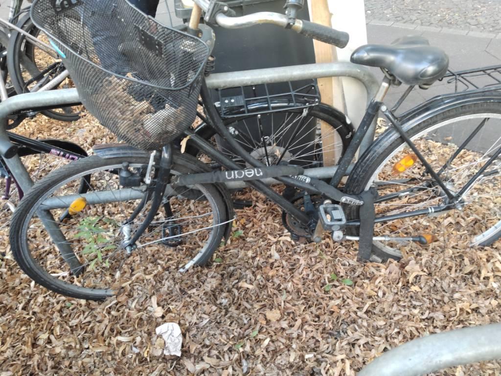 Foto zur Meldung: Abfall - Schrottfahrräder liste