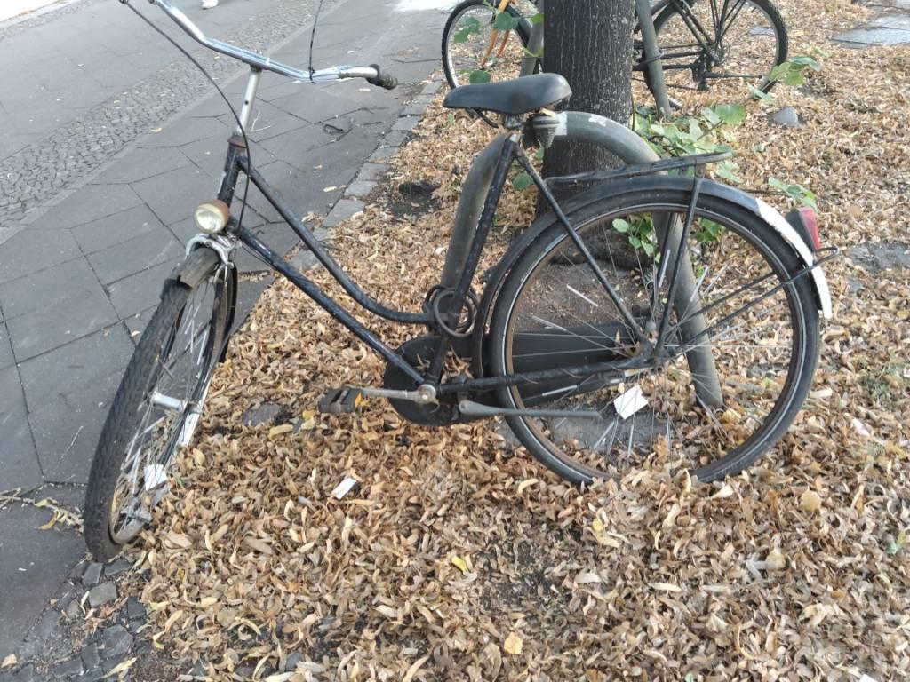 Foto zur Meldung: Abfall - Schrottfahrräder liste