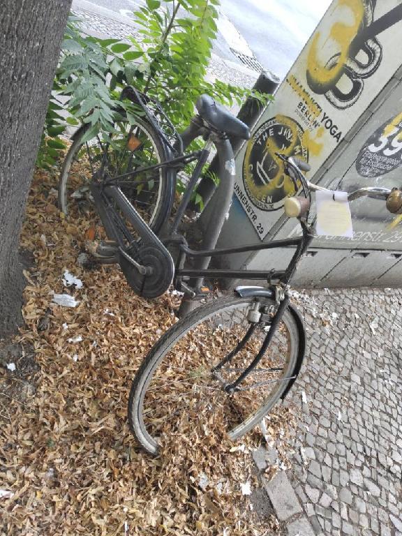 Foto zur Meldung: Abfall - Schrottfahrräder liste