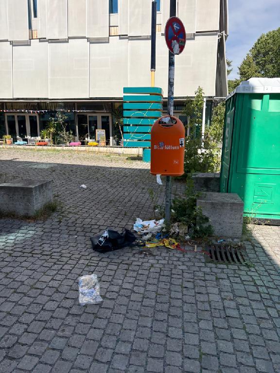 Foto zur Meldung: Abfall - Papierkörbe