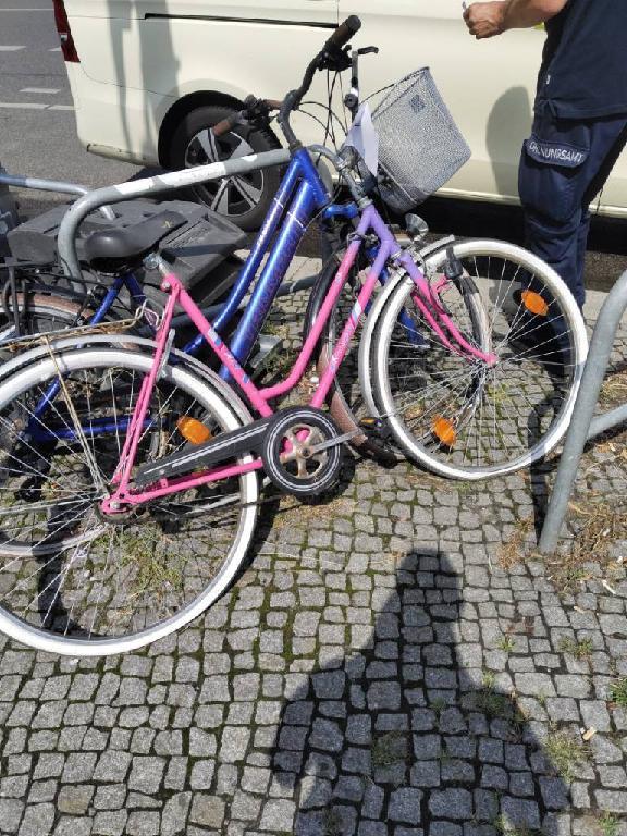 Foto zur Meldung: Abfall - Schrottfahrräder liste