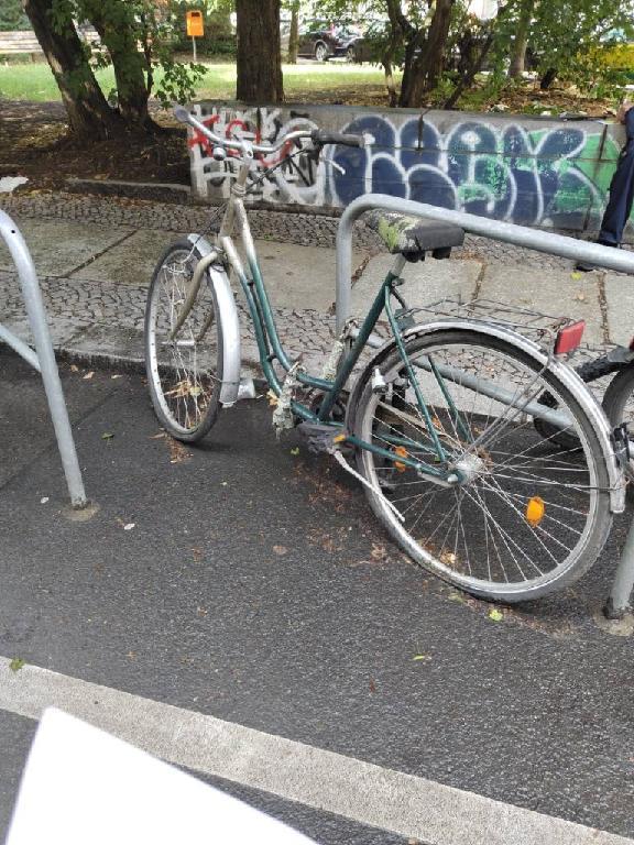 Foto zur Meldung: Abfall - Schrottfahrräder liste
