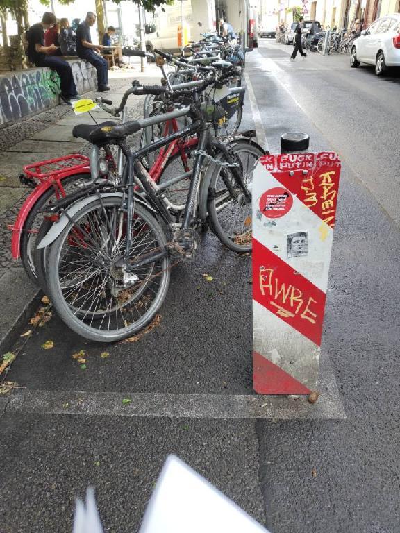 Foto zur Meldung: Abfall - Schrottfahrräder liste