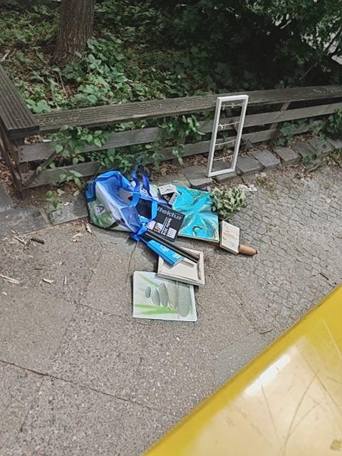 Foto zur Meldung: Abfall - Müllablagerung