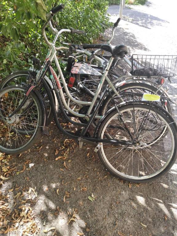 Foto zur Meldung: Abfall - Schrottfahrräder liste