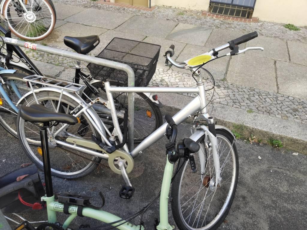 Foto zur Meldung: Abfall - Schrottfahrräder liste