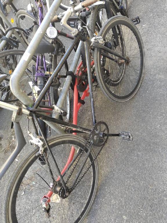 Foto zur Meldung: Abfall - Schrottfahrräder liste