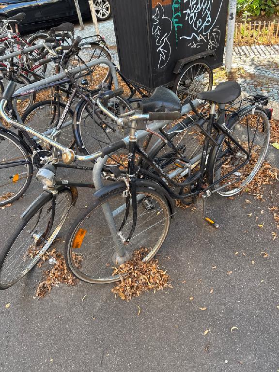 Foto zur Meldung: Abfall - Schrottfahrräder Pr.