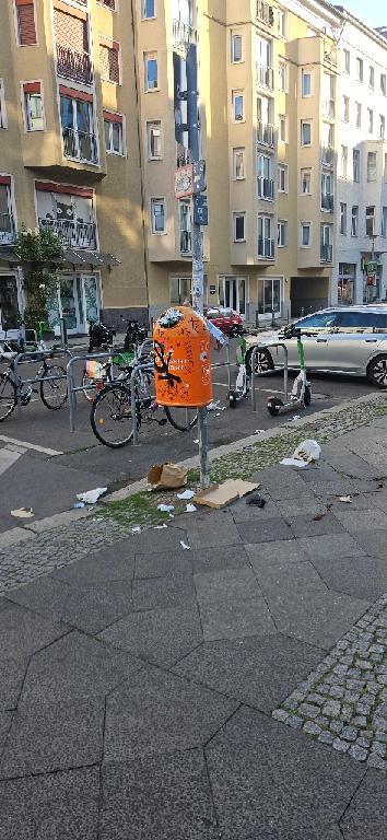 Foto zur Meldung: Abfall - Papierkörbe