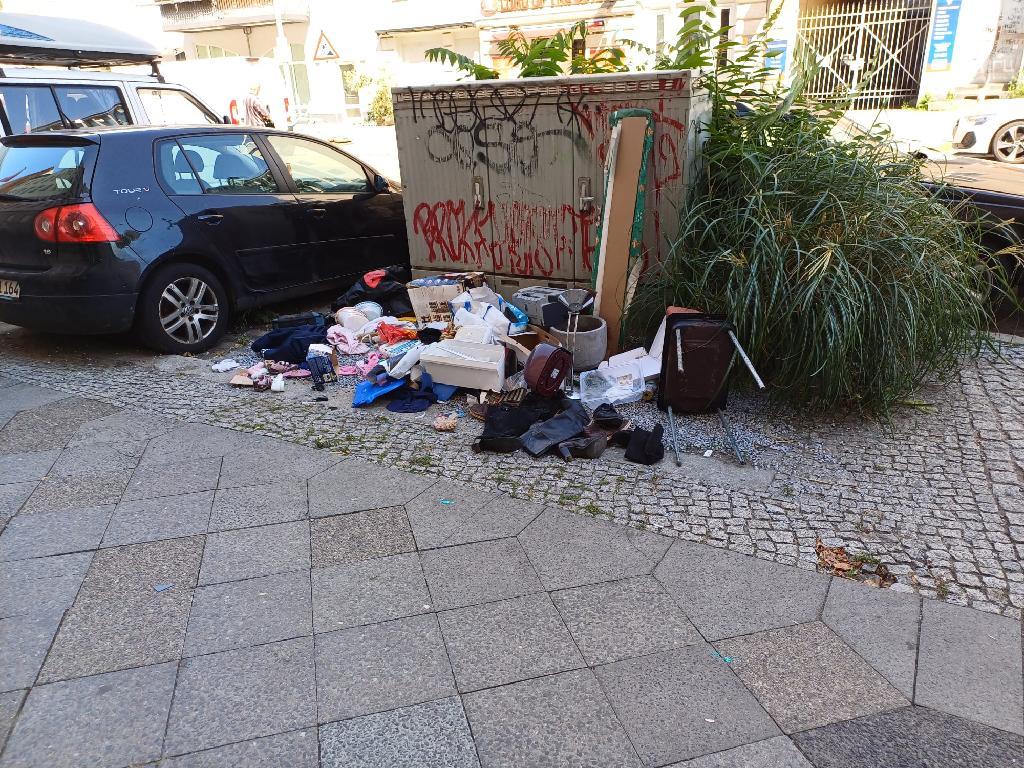 Foto zur Meldung: Abfall - Müllablagerung