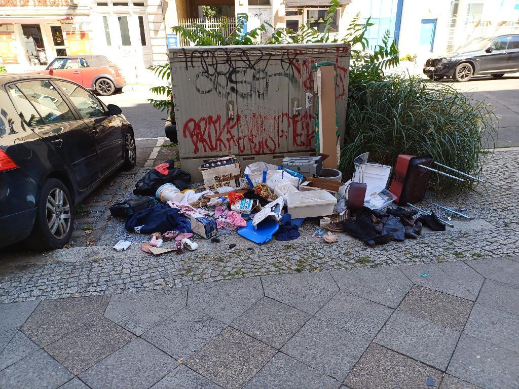 Foto zur Meldung: Abfall - Müllablagerung