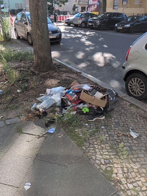 Foto zur Meldung: Abfall - Müllablagerung