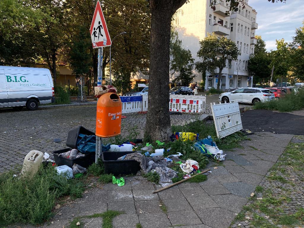Foto zur Meldung: Abfall - Müllablagerung