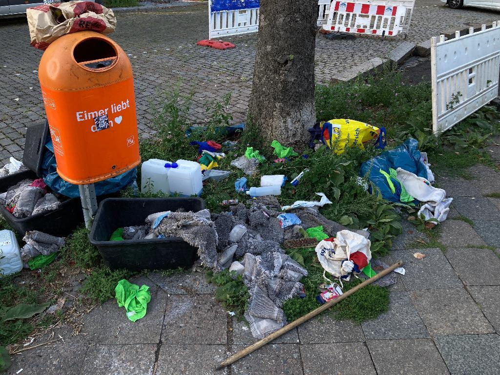Foto zur Meldung: Abfall - Müllablagerung