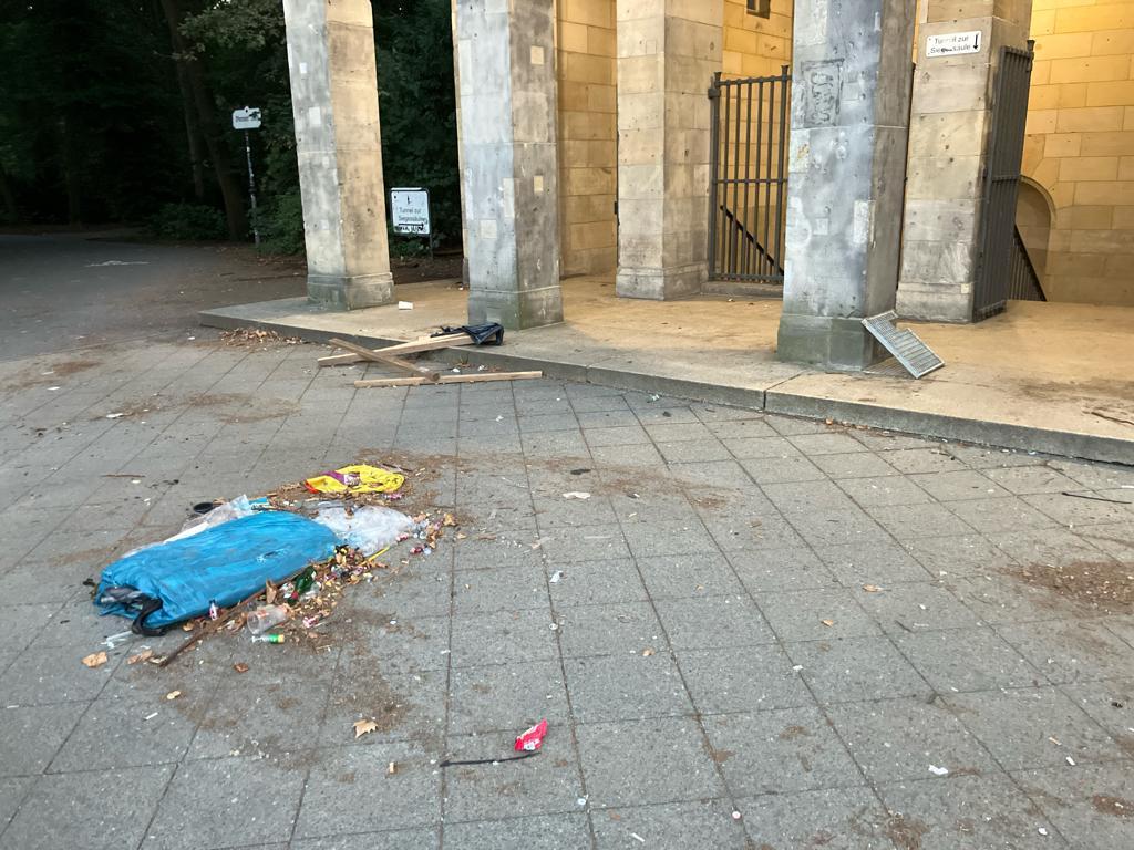Foto zur Meldung: Abfall - Müllablagerung