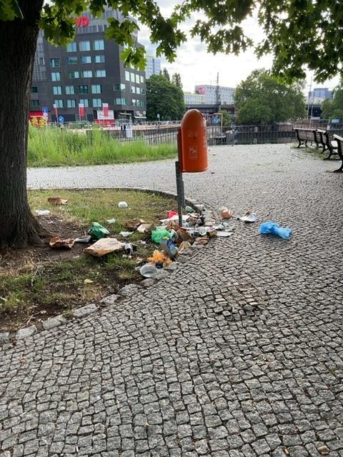Foto zur Meldung: Abfall - Müllablagerung
