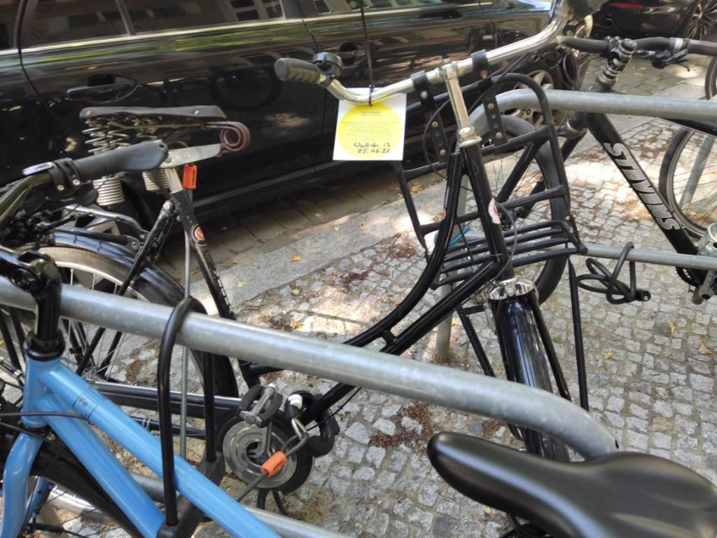 Foto zur Meldung: Abfall - Schrottfahrräder liste