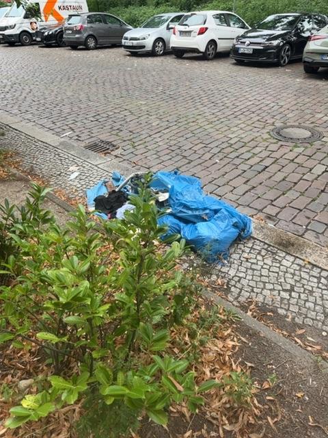 Foto zur Meldung: Abfall - Müllablagerung