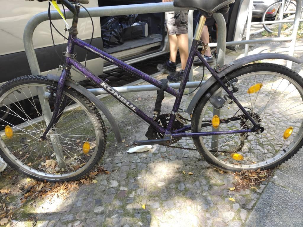 Foto zur Meldung: Abfall - Schrottfahrräder liste