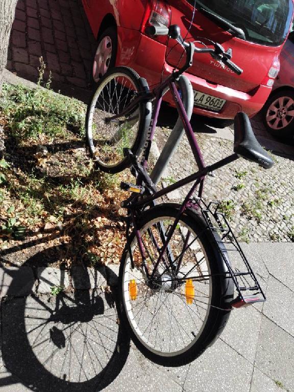 Foto zur Meldung: Abfall - Schrottfahrräder liste