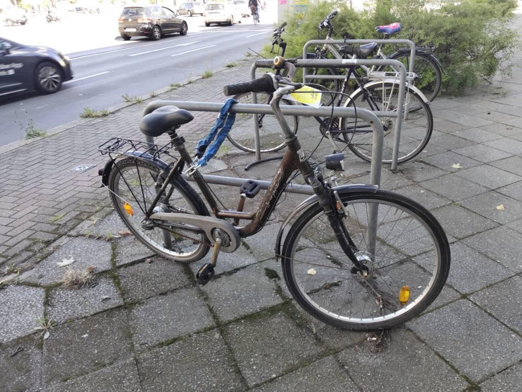 Foto zur Meldung: Abfall - Schrottfahrräder liste