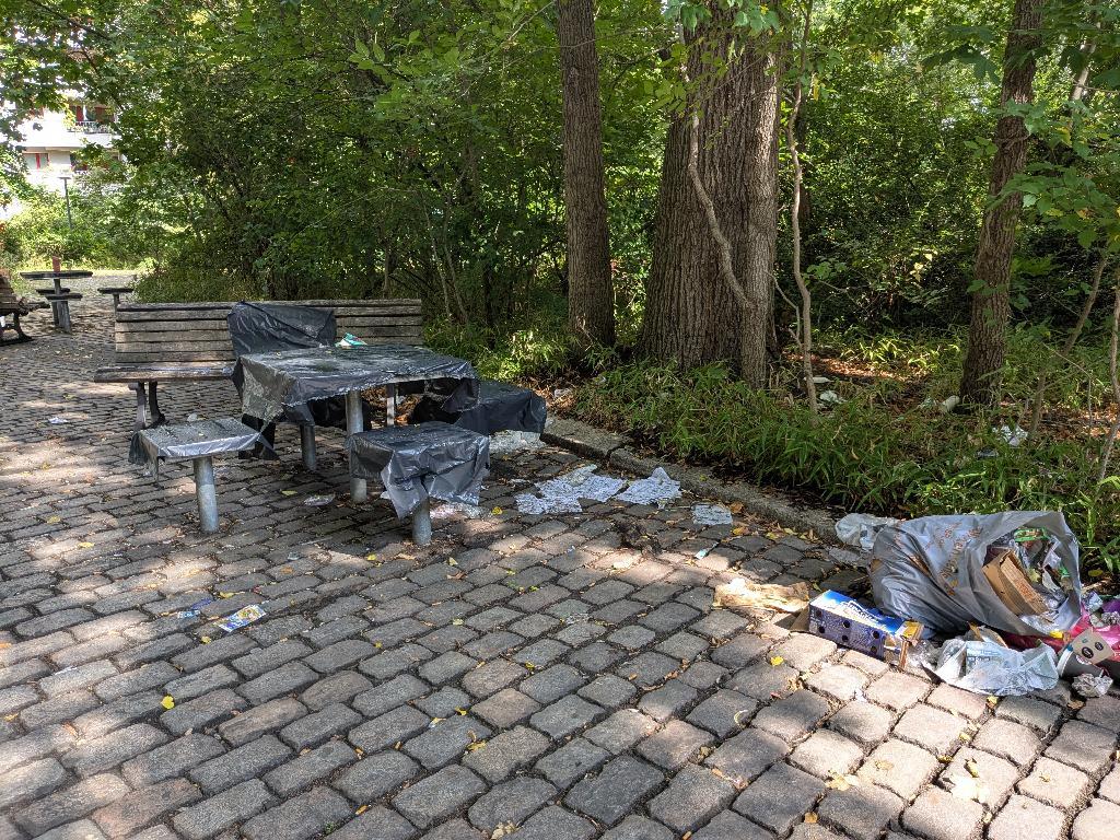 Foto zur Meldung: Abfall - Müllablagerung #Mittemachtsauber