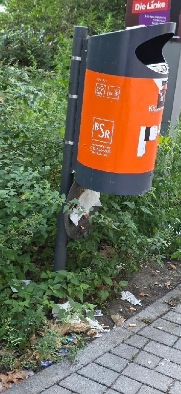 Foto zur Meldung: Abfall - Papierkörbe