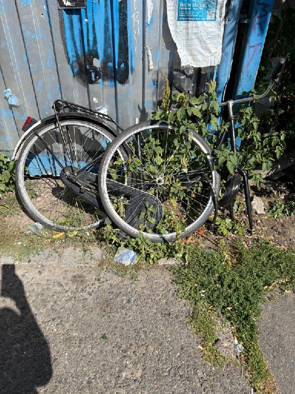 Foto zur Meldung: Abfall - Schrottfahrräder Pr