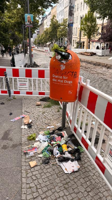 Foto zur Meldung: Abfall - Papierkörbe