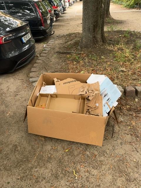 Foto zur Meldung: Abfall - Müllablagerung