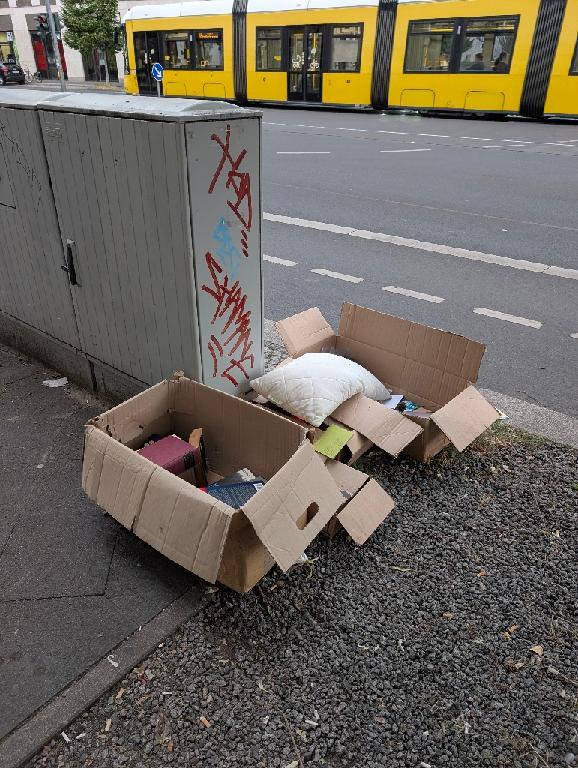 Foto zur Meldung: Abfall - Müllablagerung