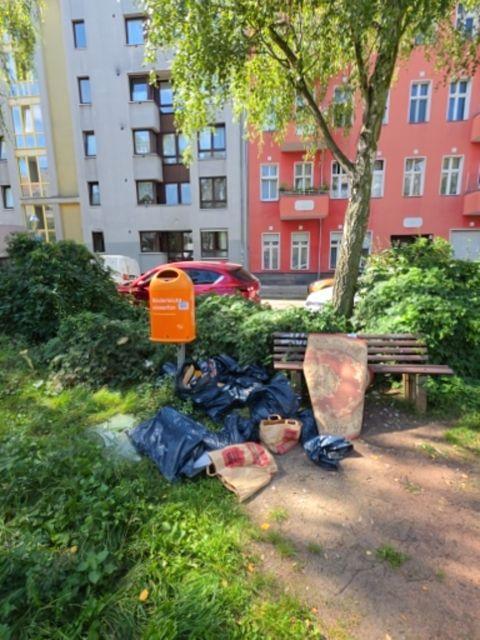 Foto zur Meldung: Abfall - Müllablagerung