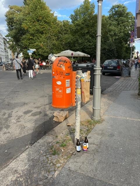 Foto zur Meldung: Abfall - Papierkörbe
