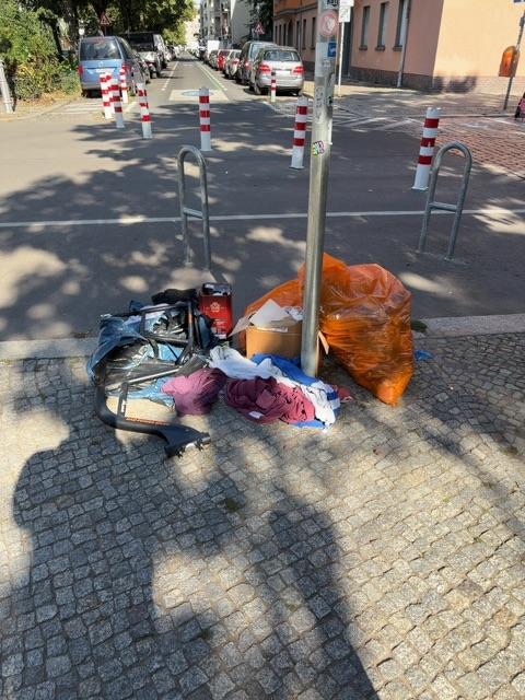 Foto zur Meldung: Abfall - Müllablagerung