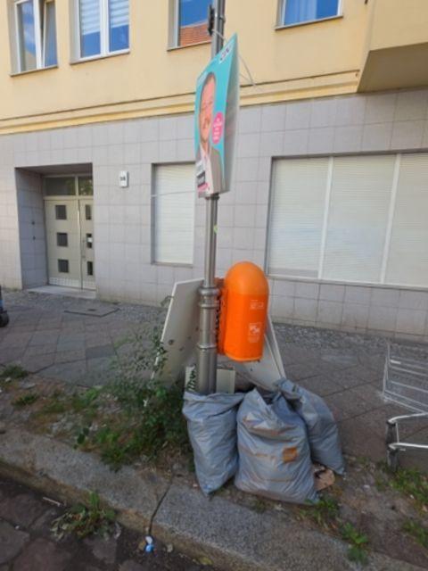 Foto zur Meldung: Abfall - Müllablagerung
