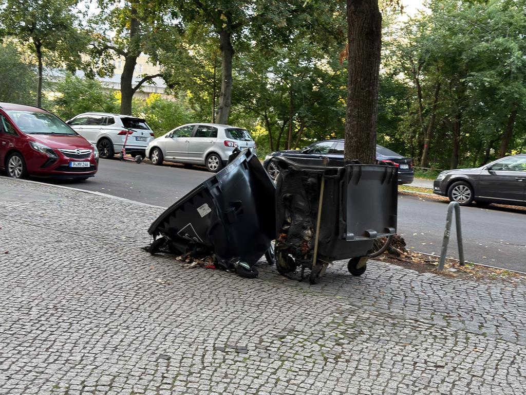 Foto zur Meldung: Sondernutzung - Abfallcontainer