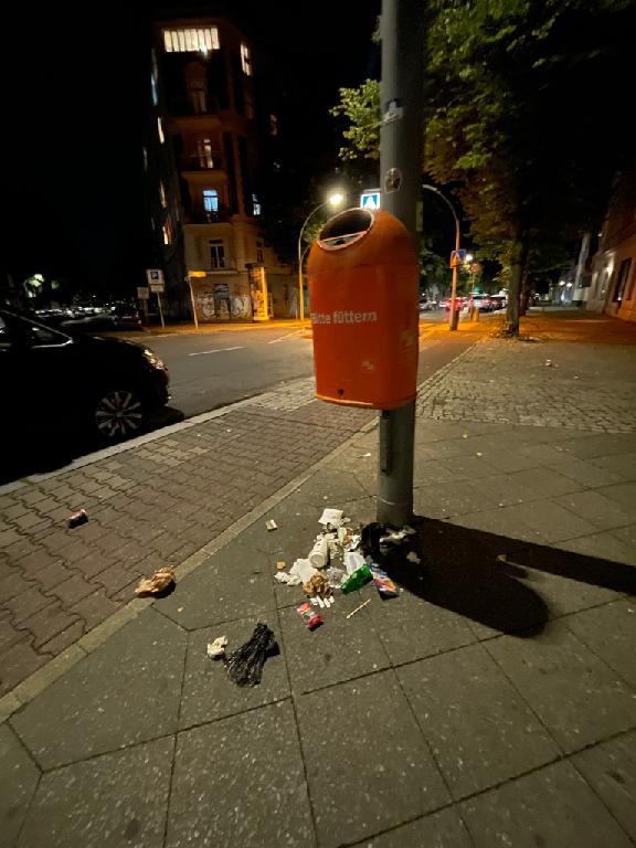 Foto zur Meldung: Abfall - Papierkörbe