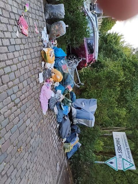 Foto zur Meldung: Abfall - Müllablagerung