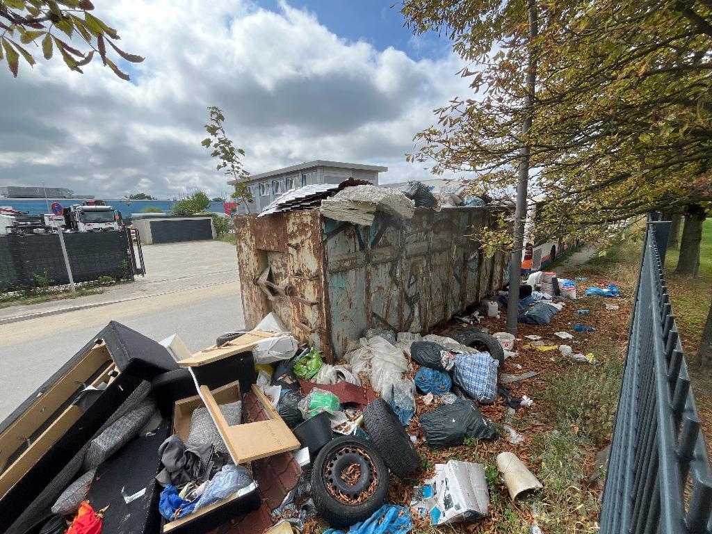 Foto zur Meldung: Abfall - Müllablagerung