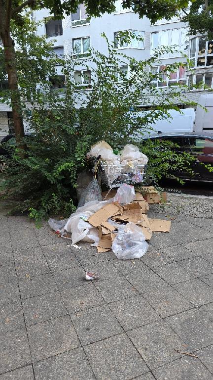 Foto zur Meldung: Abfall - Müllablagerung